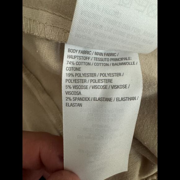 Denim & Co. Signature Color Perfect Flex Denim Jacket Stone Kacki 3X - Picture 12 of 15